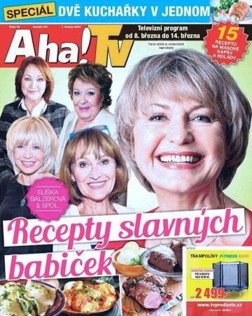 Obálka e-magazínu AHA! Tv - 7.3.2019