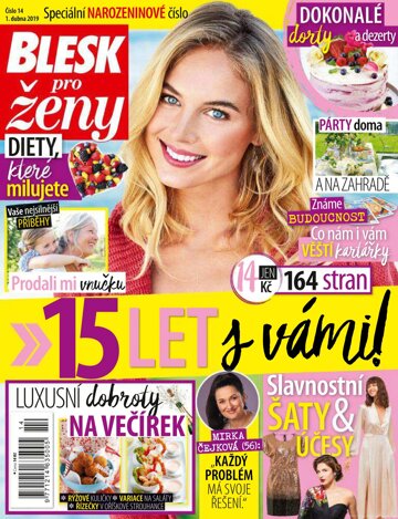 Obálka e-magazínu Blesk pro ženy 14/2019