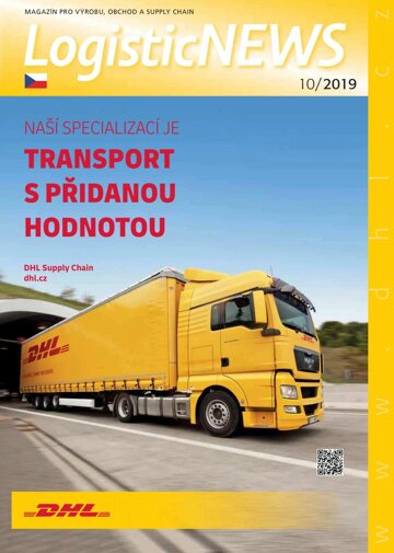Obálka e-magazínu Logistic News 10/2019
