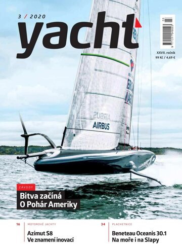 Obálka e-magazínu Yacht 3/2020