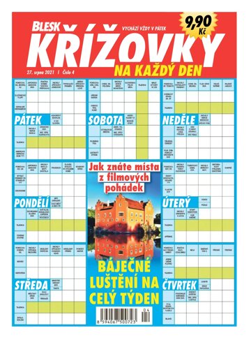 Obálka e-magazínu Blesk křížovky na každý den 4/2021