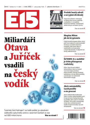 Obálka e-magazínu E15 10.11.2021