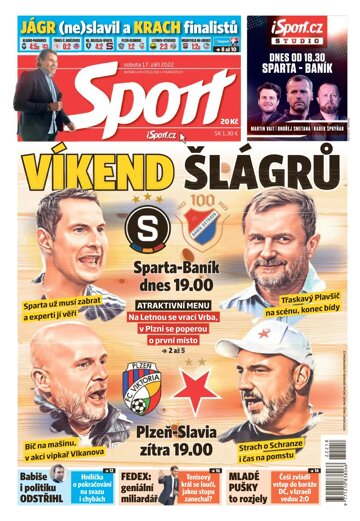 Obálka e-magazínu Sport 17.9.2022
