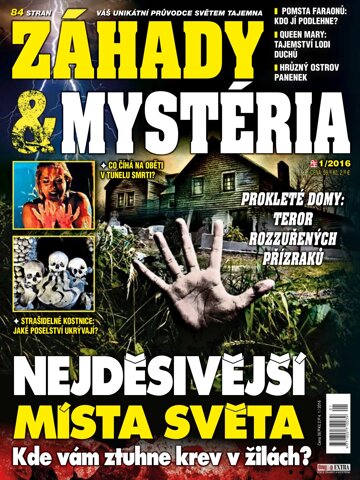 Obálka e-magazínu Enigma extra - Edice Záhady & Mystéria 1/16