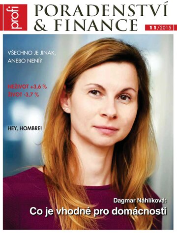 Obálka e-magazínu Profi Poradenství Finance 11/2015