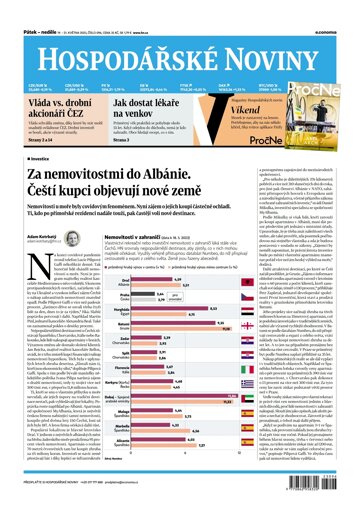 Obálka e-magazínu Hospodářské noviny 096 - 19.5.2023