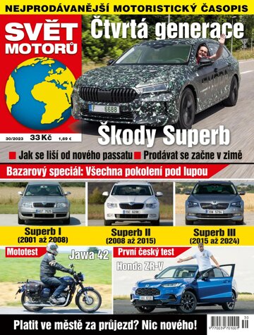 Obálka e-magazínu Svět motorů 30/2023