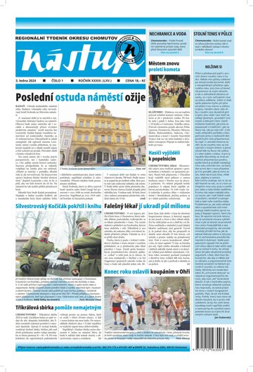 Obálka e-magazínu Nástup 1/24
