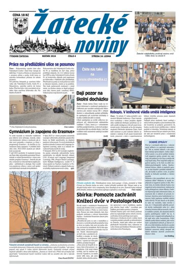 Obálka e-magazínu Žatecké noviny 4/24