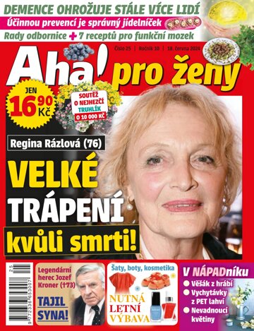 Obálka e-magazínu AHA! pro ženy 25/2024