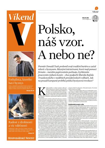 Obálka e-magazínu Hospodářské noviny - příloha Víkend 093 - 16.5.2025 Víkend