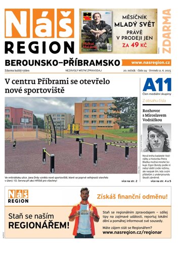 Obálka e-magazínu Náš Region - Příbramsko 24/2025