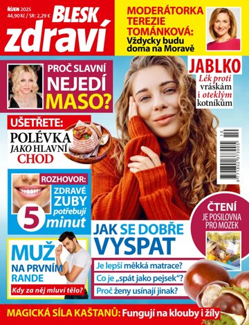 Obálka e-magazínu Blesk Zdraví 10/2025