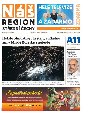 Obálka e-magazínu Náš Region - Střední Čechy 49/2025