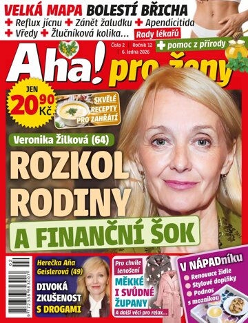 Obálka e-magazínu AHA! pro ženy 2/2026