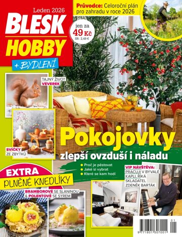 Obálka e-magazínu Blesk Hobby 1/2026