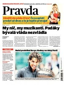 Obálka e-magazínu Pravda 12.6.2012