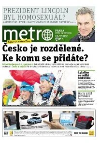 Obálka e-magazínu deník METRO 23.1.2013