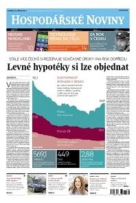 Obálka e-magazínu Hospodářské noviny 100 - 26.5.2014