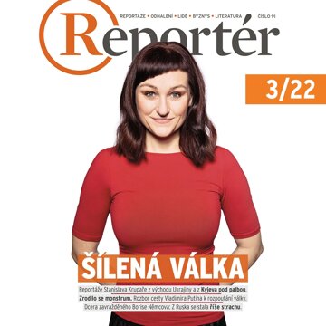 Obálka audioknihy Reportér březen 2022