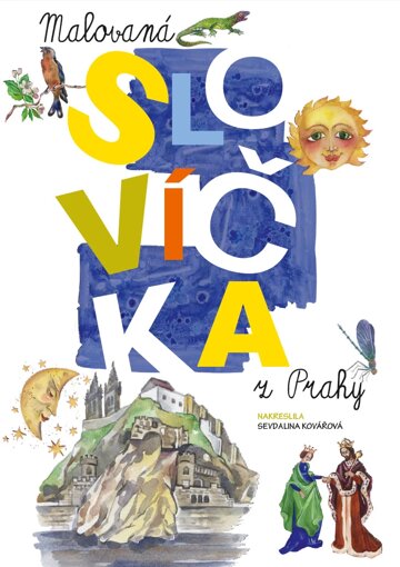 Obálka knihy Malovaná slovíčka z Prahy