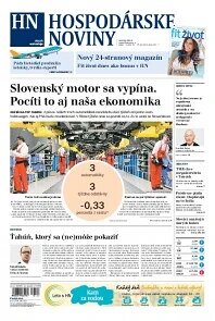 Obálka e-magazínu Hospodárske noviny 25.07.2014