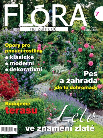 Obálka e-magazínu Flóra na zahradě na zahradě 7/2011