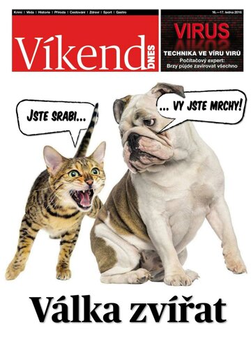 Obálka e-magazínu Víkend DNES Magazín - 16.1.2016