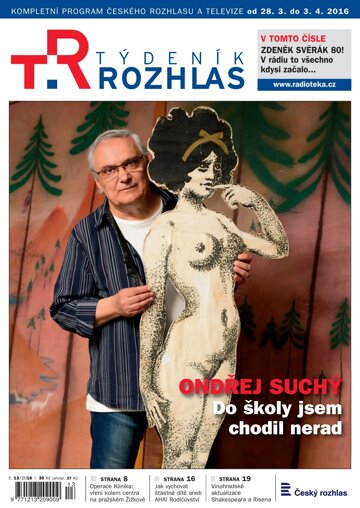 Obálka e-magazínu Týdeník Rozhlas 13/2016