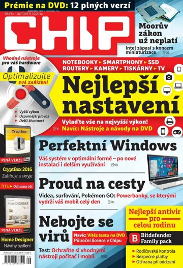 Obálka e-magazínu CHIP 10/2016