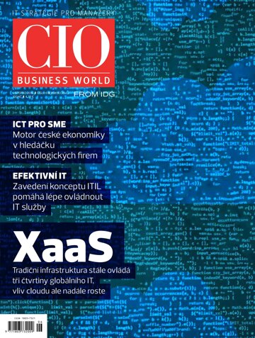 Obálka e-magazínu CIO Business World 6/2016