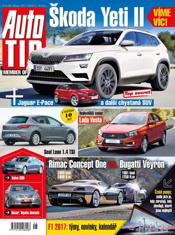 Obálka e-magazínu Auto TIP 6.3.2017