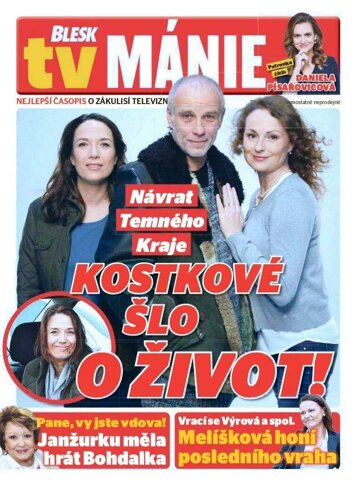 Obálka e-magazínu Blesk Tv manie 27.4.2019