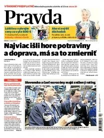 Obálka e-magazínu Pravda 14.1.2012