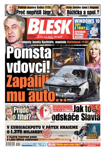 Obálka e-magazínu Blesk 15.1.2020