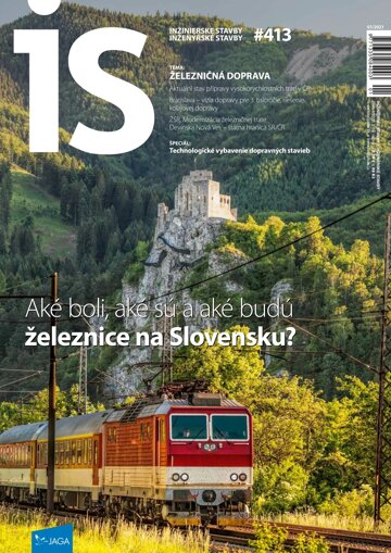 Obálka e-magazínu Inžinierske stavby 1/2021
