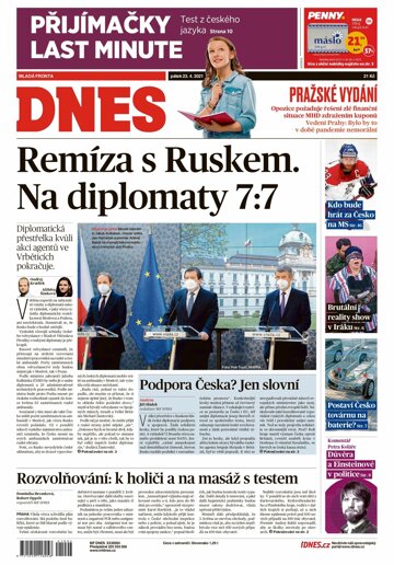 Obálka e-magazínu MF Dnes 23.4.2021