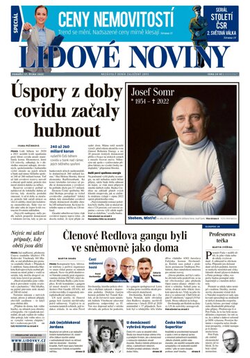 Obálka e-magazínu Lidové noviny 17.10.2022
