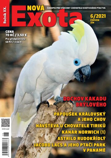 Obálka e-magazínu Nová EXOTA 6/2021