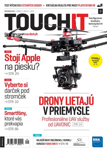Obálka e-magazínu TouchIT 9/2016