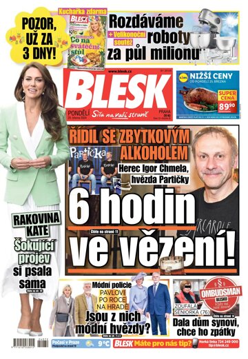 Obálka e-magazínu Blesk 25.3.2024