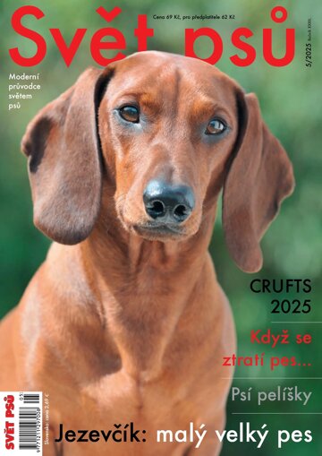 Obálka e-magazínu Svět psů 5/2025