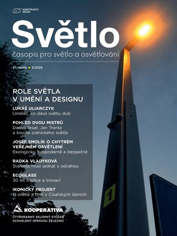 Obálka e-magazínu Světlo 3/2025