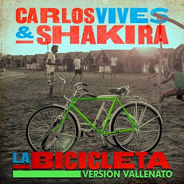 Obálka uvítací melodie La Bicicleta (Versión Vallenato)