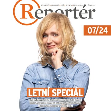 Obálka audioknihy Reportér červenec 2024