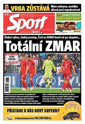 Obálka e-magazínu Sport 22.6.2016
