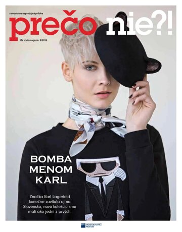 Obálka e-magazínu Prečo nie?! 8/2016