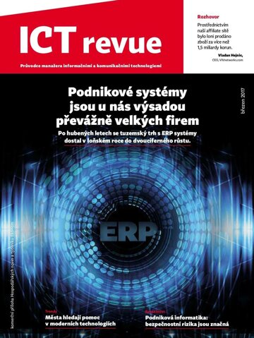 Obálka e-magazínu Ekonom 12 - 23.03.2017 příloha ICT revue