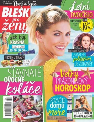 Obálka e-magazínu Blesk pro ženy 25.6.2018