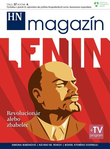 Obálka e-magazínu Prílohy HN magazín číslo: 37 ročník 4.
